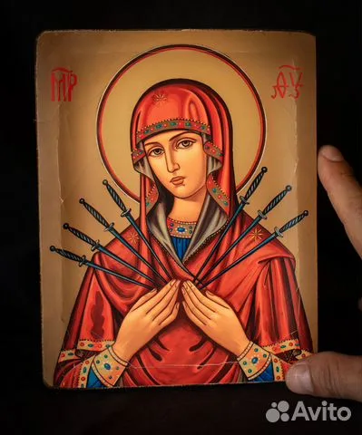 Подарочная икона Богородицы "Умягчение злых сердец"