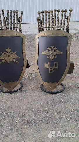 Щит подставка для шампуров «мвд» «росгвардия» купить с доставкой Щит подставка для шампуров «мвд» «росгвардия»