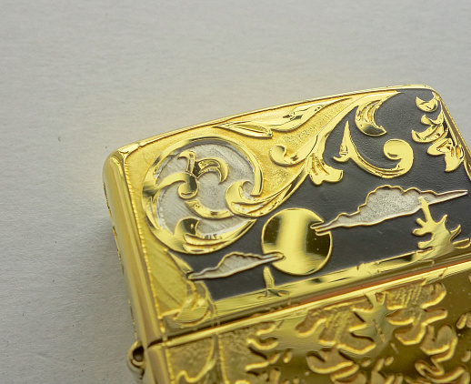 Бензиновая зажигалка Zippo "Волк одиночка" купить с доставкой Бензиновая зажигалка Zippo "Волк одиночка"