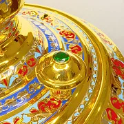 Самовар на дровах "Чаепитие" — красивый подарок — фотография 8