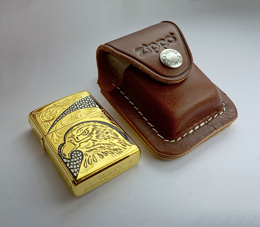 Бензиновая зажигалка Zippo "Орел" № 4 купить с доставкой Бензиновая зажигалка Zippo "Орел" № 4