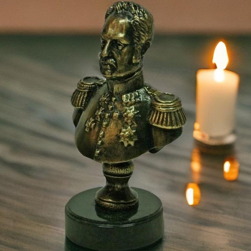 Бронзовый бюст "Глинка Ф.Н." купить с доставкой Бронзовый бюст "Глинка Ф.Н."