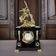 Интерьерные часы «Георгий Победоносец» в подарок — фотография 1