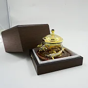 На память: Икорница на агате № 3. Златоуст — фотография 2
