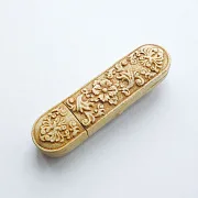 Флешка «Розы» из дерева — сувенир — необычный подарок — фотография 2