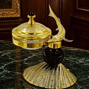 На память: Икорница "Обсидиан". Златоуст — фотография 1