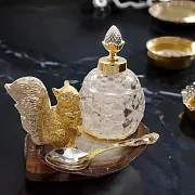 На память: Красивая вазочка для орехов "Белочка" — фотография 1