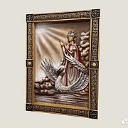 Резная картина из массива бука, 55 × 40 см — красивый подарок — фотография 3