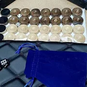 На память: Нарды под стеклом «Королевская кобра» — фотография 6