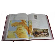 Библейский атлас — книга в кожаном переплёте — необычный подарок — фотография 4