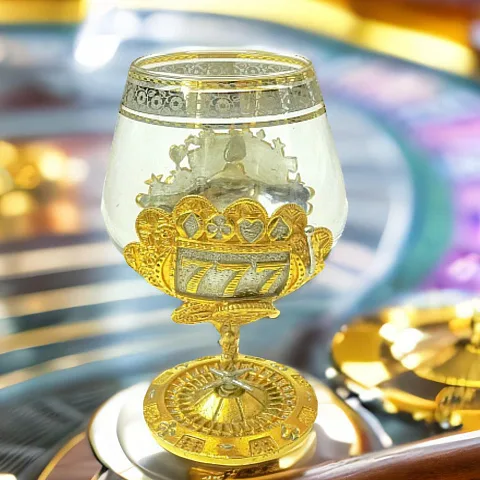 Бокал для коньяка "Три семерки" в подарок