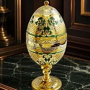 В подарок: Сувенир "Яйцо-рюмки". Златоуст — фотография 1