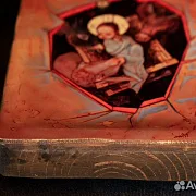 На память: Иконка "Рождество Христово" Высотой 15 см — фотография 5