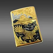 Оригинальная зажигалка Zippo "Сокол" — необычный подарок — фотография 2