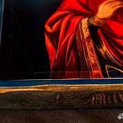 Богоматерь "Умягчение злых сердец" икона дерево в подарок — фотография 5