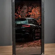 Нарды под стеклом «BMW X5» — оригинальный подарок — фотография 7