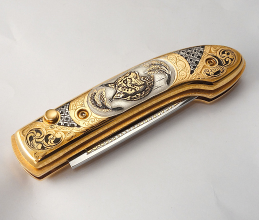 Нож складной "Рысь" купить с доставкой Нож складной "Рысь"